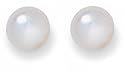 14k Yellow Gold 6.5-7mm Akoya Pearl Stud Earrings