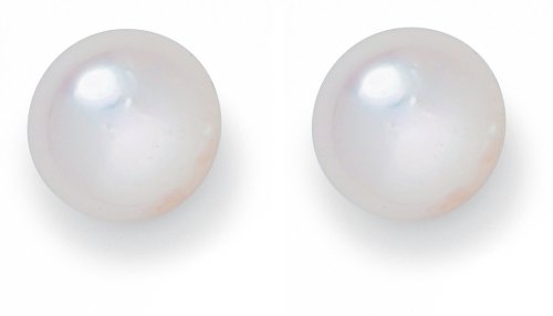 Childrens Toyshop  Jewelry : 14k Yellow Gold 6.5-7mm Akoya Pearl Stud Earrings
