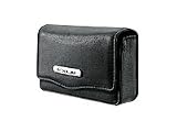 Casio EXC-WALLET1 Ledertasche für EXILIM CARD Kameras, schwarz