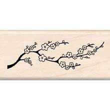 Inkadinkado Rubber Stamp-Asian Delicate Branch