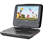 7 Widescreen Tft Portable Dvd/Cd/Mp3 Player With Swivel Screen And Usb/Sd Card Slots Headphone