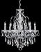Fire & Ice Series Chandelier dressed with 30% Lead Crystal 471-06