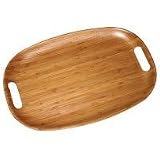 Totally Bamboo 20-8225 Grain Serving Tray