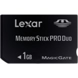 Lexar 1 GB Memory Stick Duo Pro ( MSDP1GB331 ) (Retail Package)