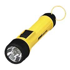 Energizer EVE1151 Industrial Flashlight- Uses AA Batteries- Yellow