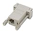 Cables to Go Modular Adapter - Serial RS-232 adapter - RJ-12 (F) - DB-15 (M) - beige