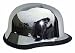 Sporting Goods : CHROME GERMAN NOVELTY HELMET