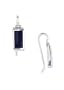 Sterling Silver Black Onyx Dangle Earrings