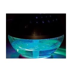 newgen medicals USB-Luftbefeuchter mit LED-Farbwechsler"Strudel"