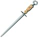 Forschner / Victorinox Sharpening Steel, Round, 14 in Regular Cut, Lightwood Handle Model 40082