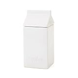 Torre & Tagus Milk Carton Canister - Coffee