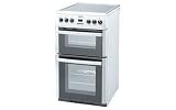 Beko 50cm Double Oven Ceramic Cooker with Timer DVC565W  from Beko