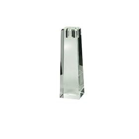 Oleg Cassini 130241 Kelly 6-Inch Crystal Candlestick by Oleg Cassini