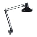 Ledu L445BK Professional Fluorescent/Incandescent Swing Arm, Clamp-on Lamp