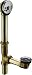 KOHLER K-11677-CP Swiftflo Adjustable Trip Lever Drain, 20-Gauge Brass, For 18-1/2-Inch To 20-1/2-Inch Baths, Polished Chrome