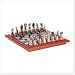 AFRICAN ANIMAL SAFARI THEME CHESS BOARD GAMING GAME SET