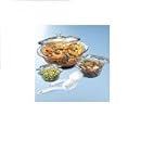 Anchor Hocking 3 Piece Casserole Glass Bakeware Set with Bonus 2 Piece Kitchen Tool Set