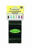 Pet Supplies : 5Star Coreless Scented Dog Walking Poop Bags Black 36 count