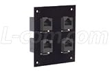 Universal Series Modular Sub-Panel with Category 6 RJ45 Couplers