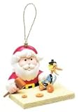 Fisher Price Santa & Dr. Duck Christmas Ornament by Basic Fun