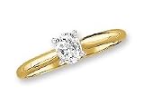 1/5 ct. Oval Diamond Solitaire