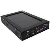 Manhattan LCD HD089B-P 8.9 inch HD Professional LCD Monitor, WXGA (1024x600) Resolution, with Panasonic Battery Plate Connection, 500:1 Contrast, 300 CDM