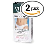 Vita-K Solution Super Vitamin K for Stretch Marks, 3.6-Ounce Tubes (Pack of 2)