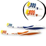 Aquafresh Max-Active Toothbrush Twin Pack, Soft Bristle, Colors May Vary - 2 ea