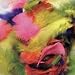 THE CHENILLE KRAFT COMPANY Bright Hues Feather Assortment, Approximately 325 Feathers per Pack