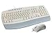Microsoft Internet Hardware Value Pack - Mouse, keyboard - 105 keys - QWERTY - PS/2 - white - OEM (pack of 3 )