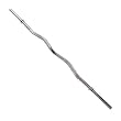Cap Barbell Standard EZ Curl Bar with  Smooth Ends (Chrome)