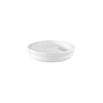 Diversified Ceramics White 24 oz Round Casserole - Case = 12