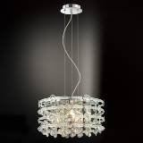 IMAGE OF Eurofase 20391-010 Mica 4-Light Pendant, Chrome