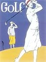 Golf art print by Andrew Kolb, 81cm x 61cm