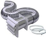 Lambro Industries 4X8 Alu Dryer Vent Kit 318W Vent Kits