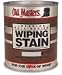 OLD MASTERS 12116 SPECIAL WALNUT WIPING STAIN SIZE:1/2 PINT.