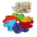 6 pairs of socks in an egg carton