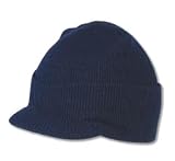 New Blank Cuff Winter Beanie Visor (Comes In 18 Different Colors)