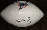 DAN MARINO SIGNED AUTOGRAPHED MIAMI DOLPHINS LOGO FOOTBALL COA + HOLOGRAM