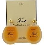 FIRST by Van Cleef & Arpels Gift Set for WOMEN: SET-EAU DE PARFUM PURSE SPRAY REFILL .83 OZ (QUANTITY OF TWO)