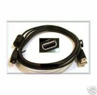 8D 8 Pin USB Cable for Olympus FE-290, FE-300, FE-310, FE-320, FE-340, FE-350, FE-360, FE-370, FE-3000, FE-3010, FE-4000, FE-4010, FE-5000, FE-5010, FE-5020, MJU-5000, Stylus 7010, Stylus 7020, X-15, X-730, X-785, X-790, X-800, X-820, X-835, X-845