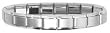 Clearly Charming Matte Starter Italian Charm 18 Link Bracelet