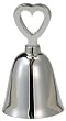 Silver Plated Bell Place Card Holders, 1