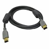 Cables To Go / 9-foot / IEEE 1394 6-Pin MM / Charcoal / Firewire Cable