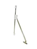 Hafele Lid Stay Stopmatic With Brake White