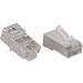 Roline Modular 10x Stecker 8/8 geschirmt RJ45 Cat5e STP