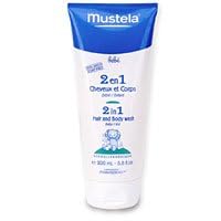 Click here to buy Mustela 2 in 1 Hair and Body Wash by Mustela.