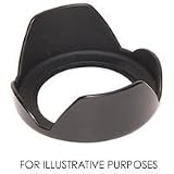 Adorama 52mm Wide Angle Digital Lens Hood - Petal Shaped