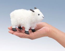 Mini Mountain Goat Puppet