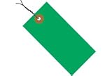 #5 Wired Green Tyvek Tag 4 3/4 x 2 3/8  (G14053C)